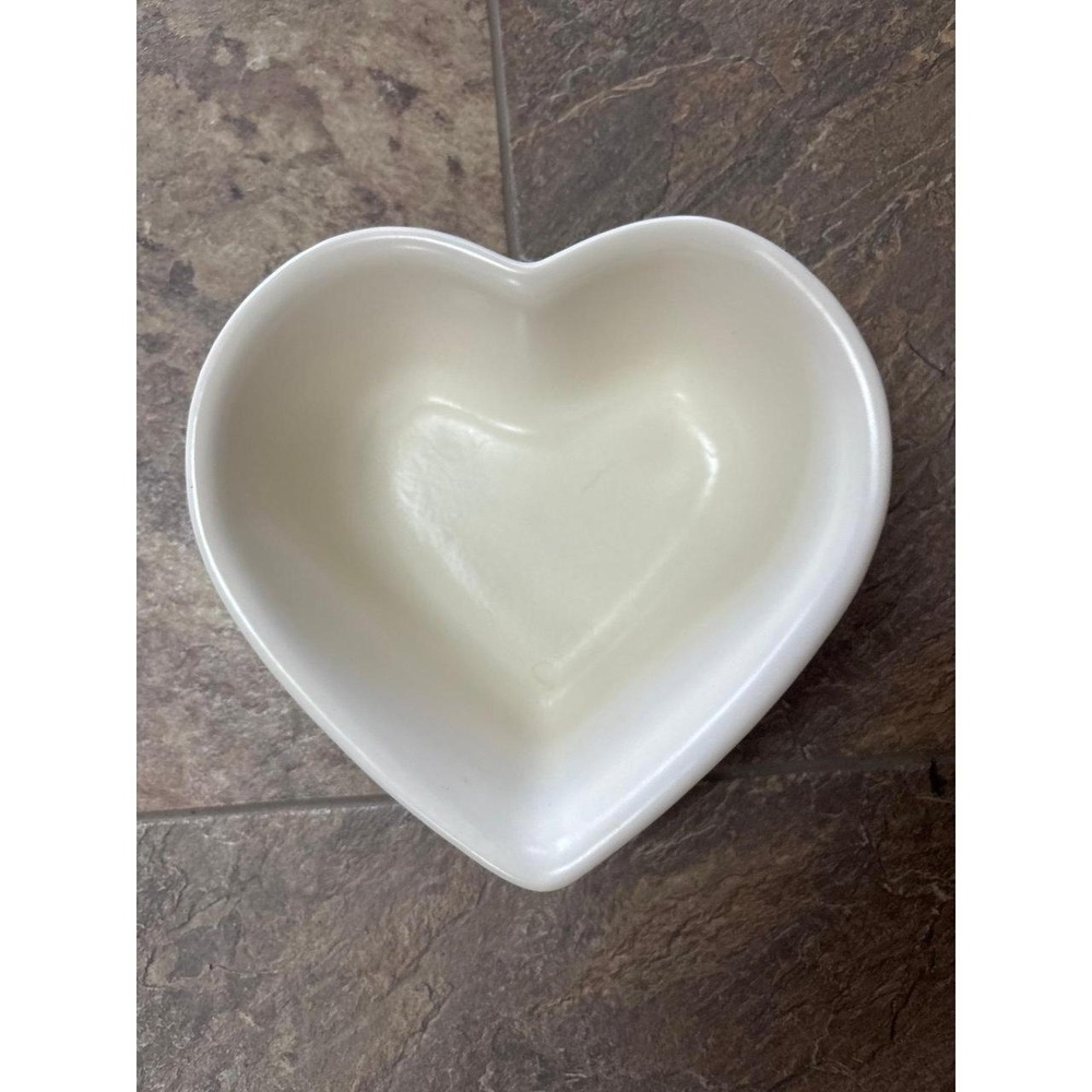 Heart Pfaltzgraff bowl with floral designs Cottagecore